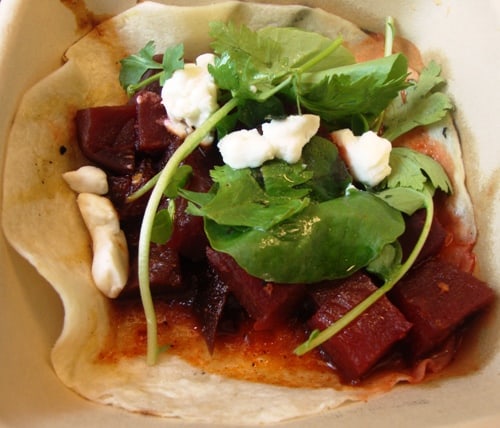 beets taco