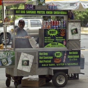 Hot dog vendor