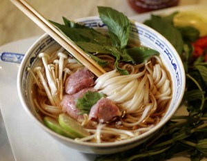 Slow cooked beef pho