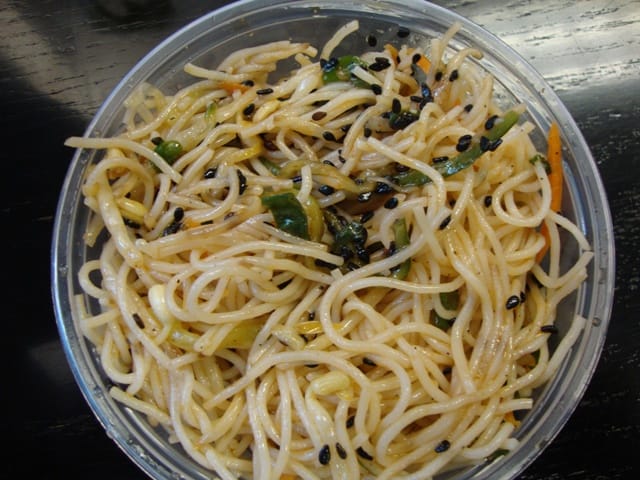 chili-sesame noodles