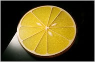 lemon slice Lazy Susan