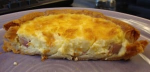 quiche open