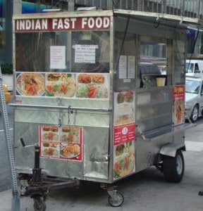Indian Fast Food cart 53rd & Park