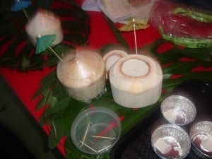 Sentosa - fresh coconut pudding