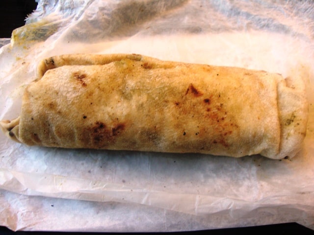 chicken kathi roll