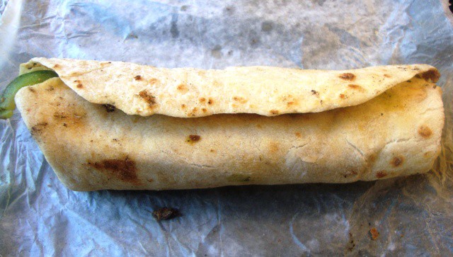 lamb kathi roll