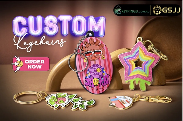 Street Food In Cabramatta (Sydney) custom keychains