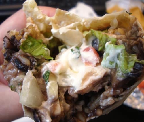 burrito eaten