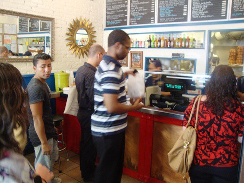 inside store