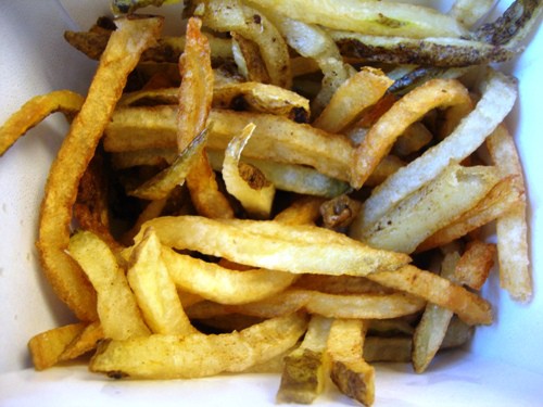 fries in box