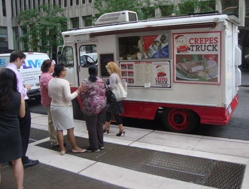 truck Today's Lunch: Iberian Crepe & Dessert From The Crepes Truck