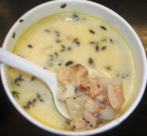 clam chowder