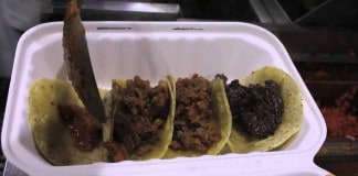 ASSORTED TACOS FROM KIMCHI TACO TRUCK Assorted Tacos From Kimchi Taco Truck