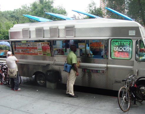 Chorizo Tlacoyo from Paty's Tacos - New York Street Food