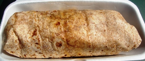 burrito Eating This Chorizo Burrito Was Tricky