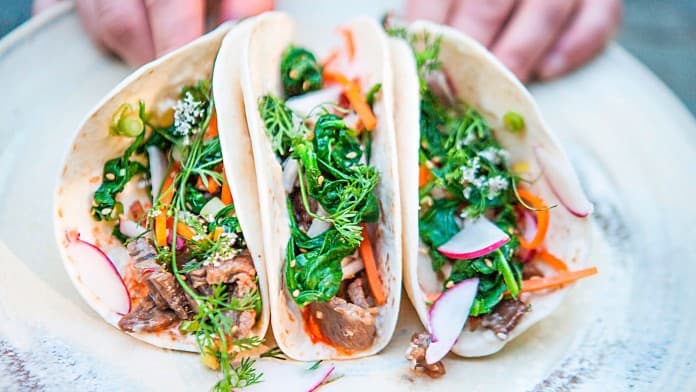 Korean Tacos From Big D's Grub Truck