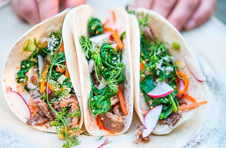 Korean Tacos From Big D's Grub Truck