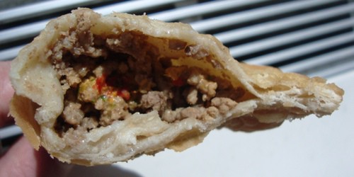 Nysf First Bite: Deep Fried Empanadas From Tony's Empanadas (credit: NYSF)