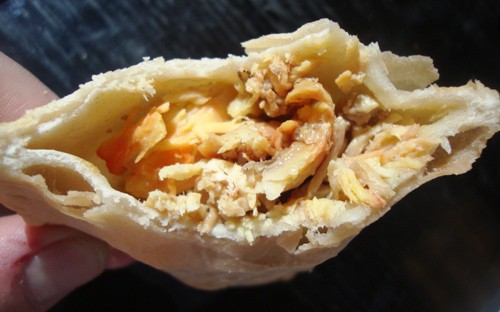 Nysf First Bite: Deep Fried Empanadas From Tony's Empanadas (credit: NYSF)