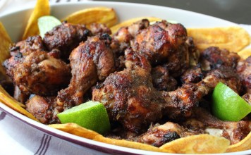 Jerk, Doubles, Roti and Patties: A Field Guide to Caribbean Street Food Styles in NYC Jerk Chicken Wings & Mac 'n Cheese From Wing'n It