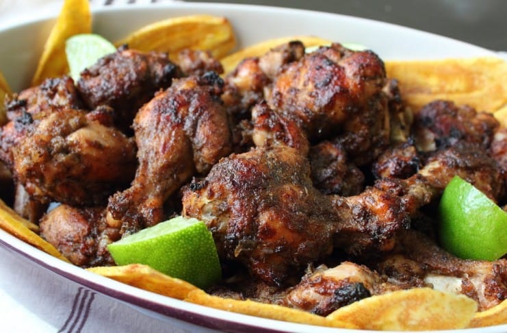 Jerk Chicken Wings & Mac 'n Cheese From Wing'n It