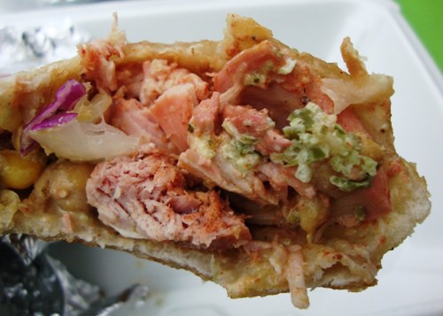Street Eats: Kathi Rolls From Tariq's Cart (credit: NYSF)
