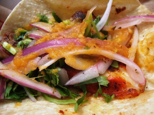 mahi mahi al pastor taco (credit: NYSF)