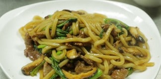 Good Veggie Lunch: Fried Udon Noodles from Gobuki Good Veggie Lunch: Fried Udon Noodles From Gobuki