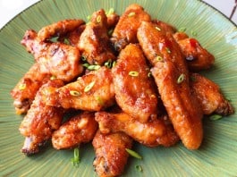 Spicy Peanut Wings From Wing'n It