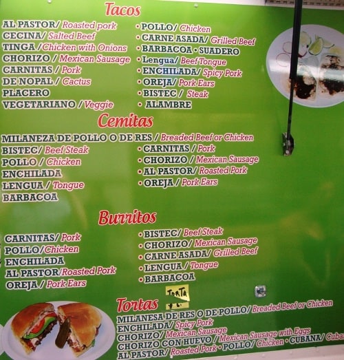 menu main
