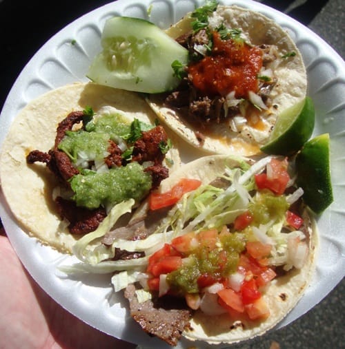 Tacos from Piaztlan Bk (credit: NYSF)