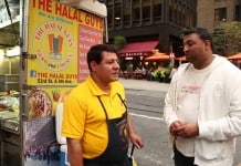 Halal Guys Storefront in the East Village Halal Guys Storefront In The East Village