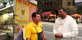 Halal Guys Storefront in the East Village Halal Guys Storefront In The East Village