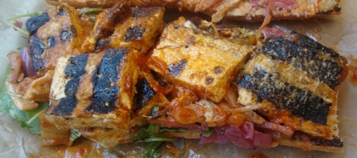 grilled tofu