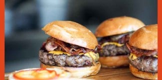 TODAY’S LUNCH: DIESEL BURGER (WITH BACON JAM!) FROM FEED YOUR HOLE Today's Lunch: Diesel Burger (With Bacon Jam!) From Feed Your Hole