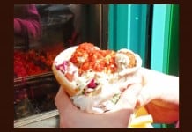 WORLD’S SMALLEST FOOD TRUCK – PRETTY SMART Street Eats: Falafel Sandwich From TaÏm Mobile