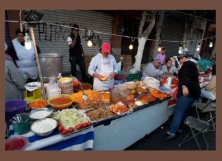 FRIDAY’S RECIPE: SMOKED GOUDA & CARAMELIZED ONION QUESADILLA Chicken Tinga Burrito From El Idolo Truck