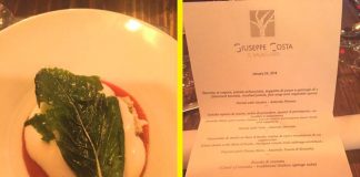 NYSF Review: Valentine’s in January, at Margherita NYC Giuseppe Costa