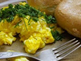 scrambled eggs