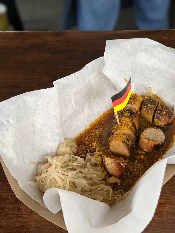 German Currywurst
