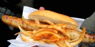 We Tasted The First German Bratwurst Pavillion in NYC German Bratwurst Pavillion