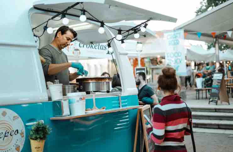 Food Truck for grand opening