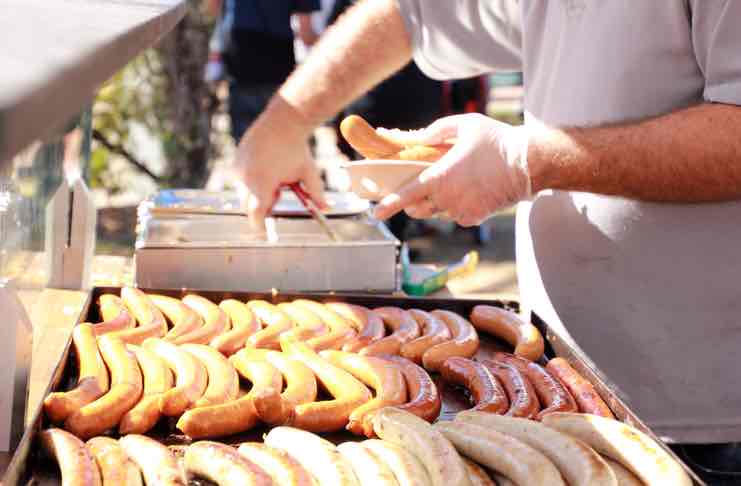Barbecued Snags in australia