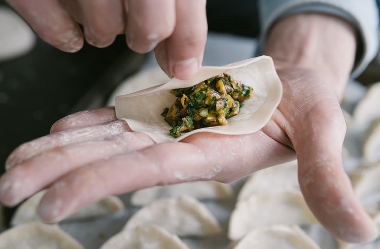 Chard Dumplings recipe