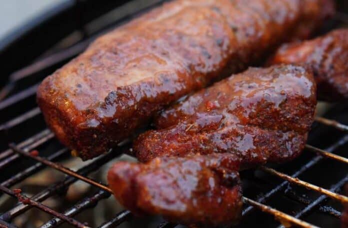 Pork Tenderloin in Spanish Sauce Recipe