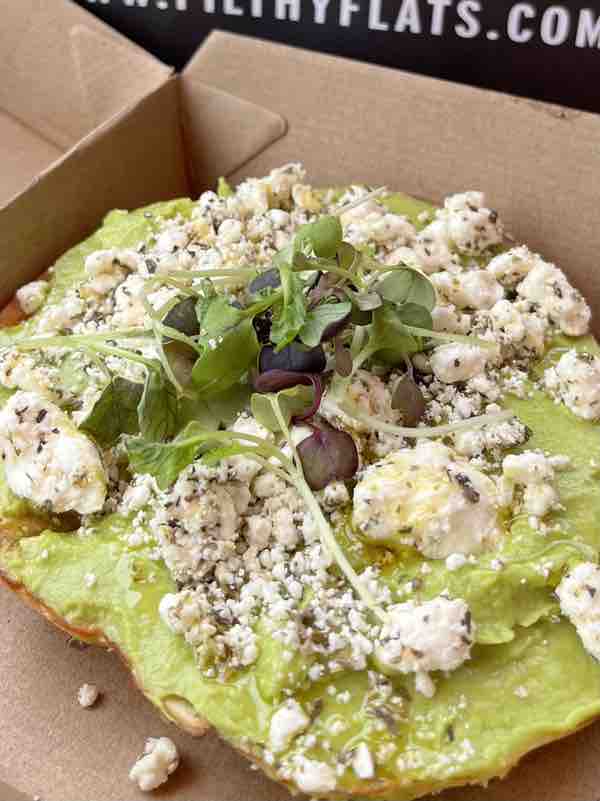 Our Visit To Filthy Flats In Brooklyn: Fast, Fun, And Flavorful avocado feta