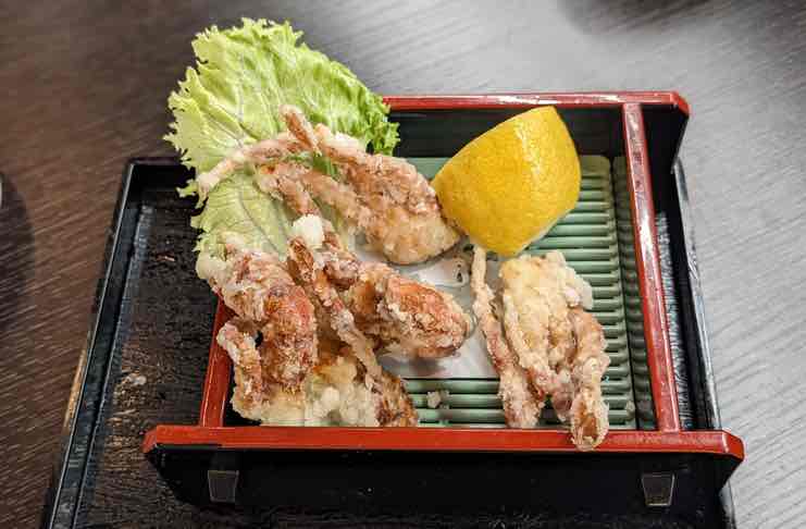 Our Visit To Kaiten Zushi Nomad – Sushi By The Belt softshell crab Kaiten Zushi Nomad nyc review