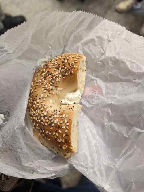 We Went On Tasty Tours Nyc: Not Just For Out-Of-Towners hh everything bagel