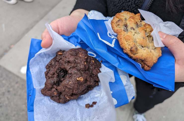 We Went On Tasty Tours Nyc: Not Just For Out-Of-Towners levain cookie