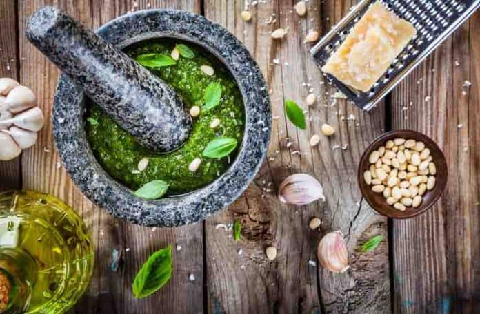 pesto cooking class
